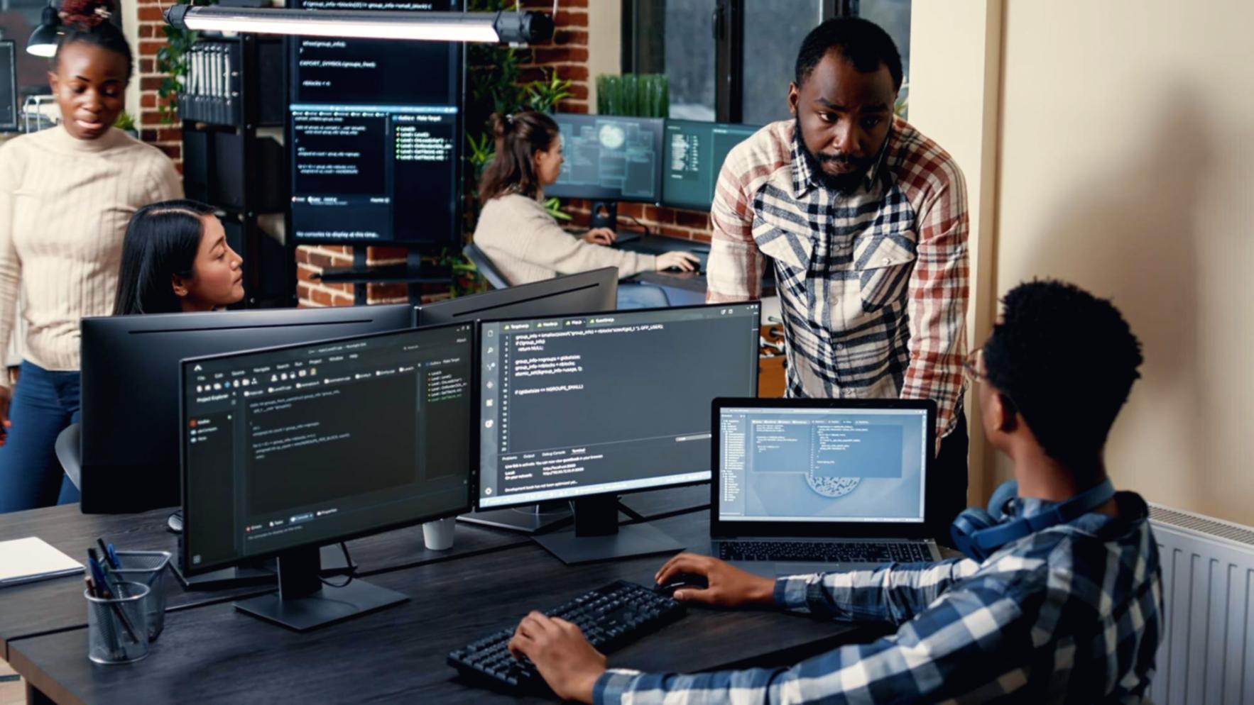 Espace de travail collaboratif avec analyses de données en cours